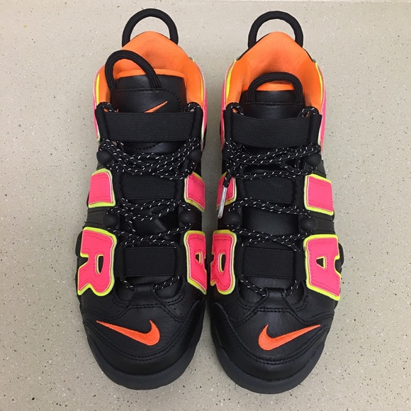 Womens Air More Uptempo Hot Punch Pippen Sz 8.5 - Picture 2 of 6
